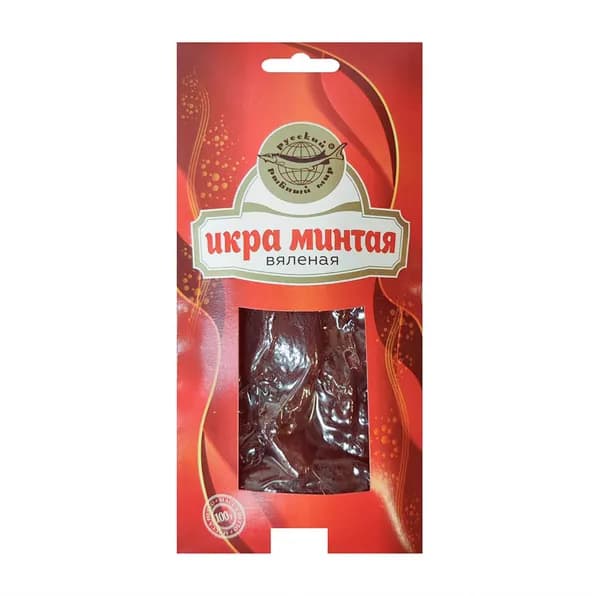 Икра минтая вяленая, Русский рыбный мир , 100 г, Россия