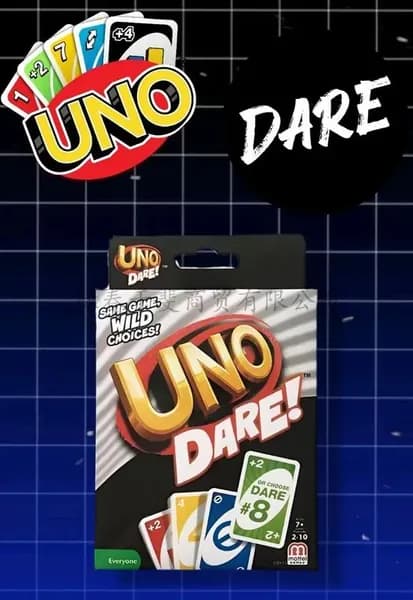 Настольная карточная игра UNO Dare (Уно Дэр) игра с заданиями для компании