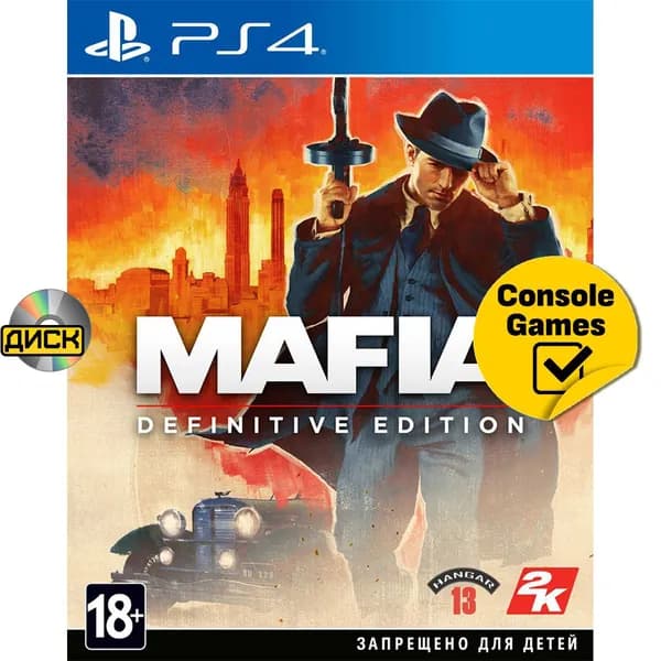 Игра PS4 Mafia Definitive Edition (русская версия) (PlayStation 4, Русская версия)