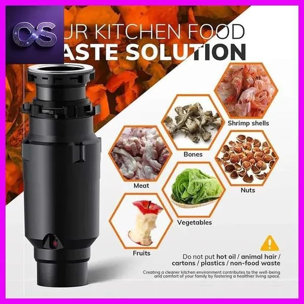Измельчитель бытовых отходов 375W