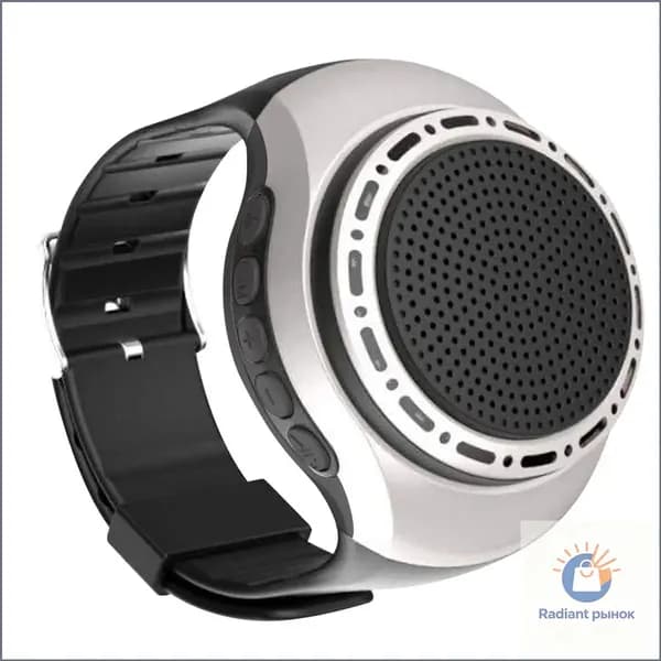 Бестселлер: премиумколонка с Bluetooth для велосипеда, носимая на запястье, оснащённая подсветкой и опцией управления съёмкой
