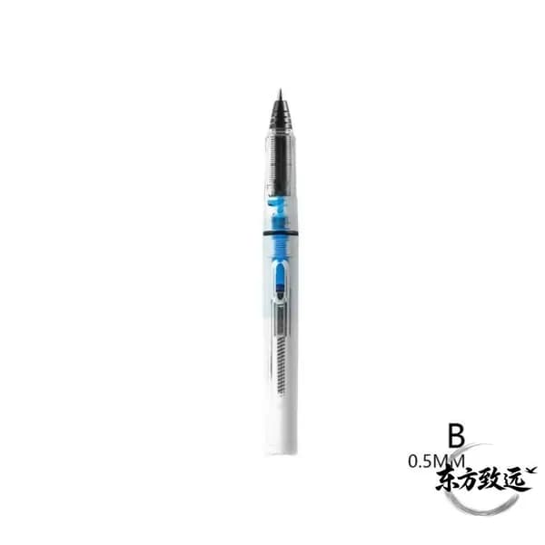 Прозрачная гелевая перьевая ручка Medium Nib Синий, 0.5mm b