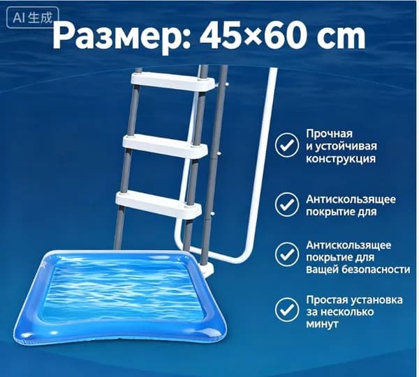 Вход в бассейн для ванны