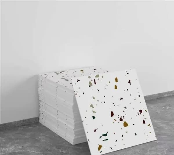 Эксклюзивные моющиеся обои для кухни 30x30 см с фольгой, 10 самоклеющихся панелей