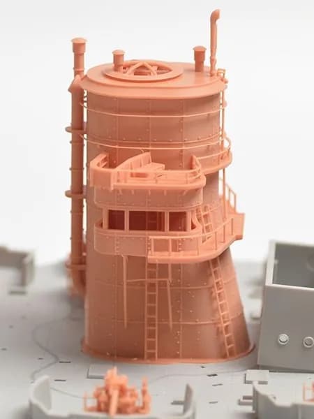 Yao's Studio LYCG350202 1/350 модернизирует детали USS Arizona Chimney