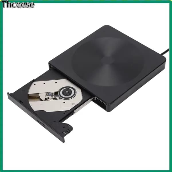 Внешний DVD-привод, поддержка различных ОС, компактный, для работы с медиа