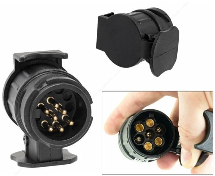 Адаптер переходник розетки фаркопа ( ТСУ) 13V7 pin (13v7) GRAND