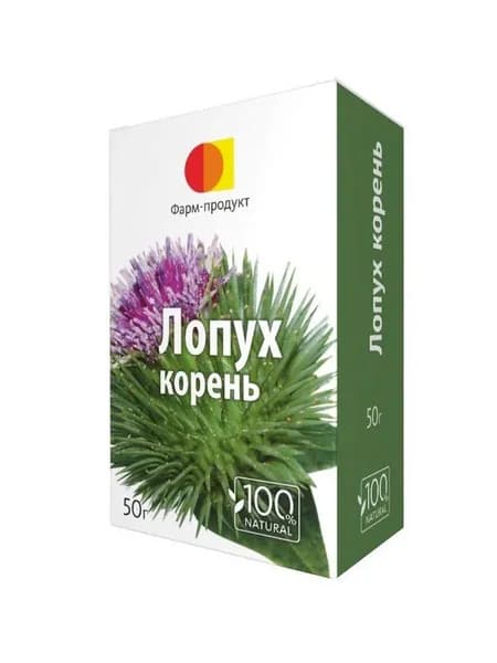Лопух корень Фарм-продукт, 50г