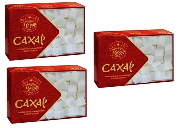 Городейский Сахар пресованный, 1 кг , 3 шт