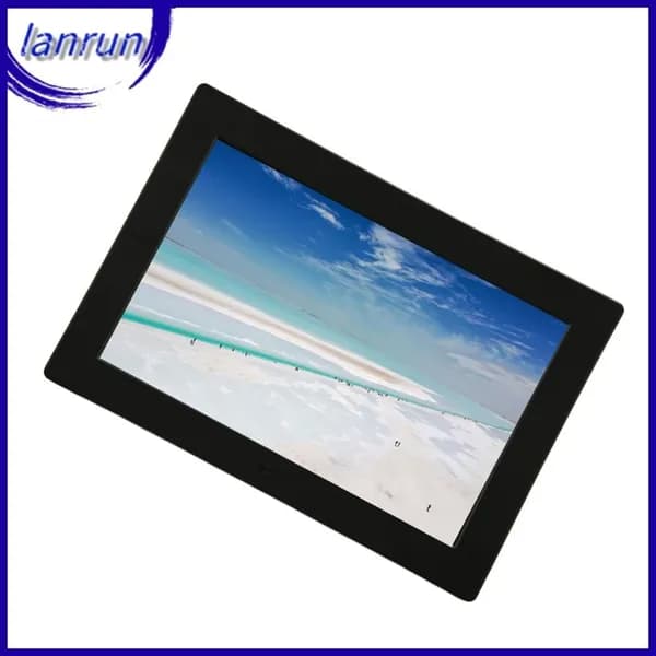 10 Inch Digital Photo Frame, Удобный обмен контентом и простая установка, для ежедневного использования дома Черный европейский стандарт