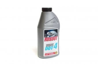 Жидкость тормозная Rosdot DOT 4, BRAKE FLUID, 0.455л