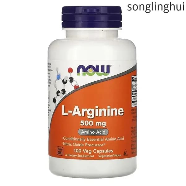 NOW L-Arginine 500 мг 100 капсул, Л-Аргинин (улучшает кровообращение)