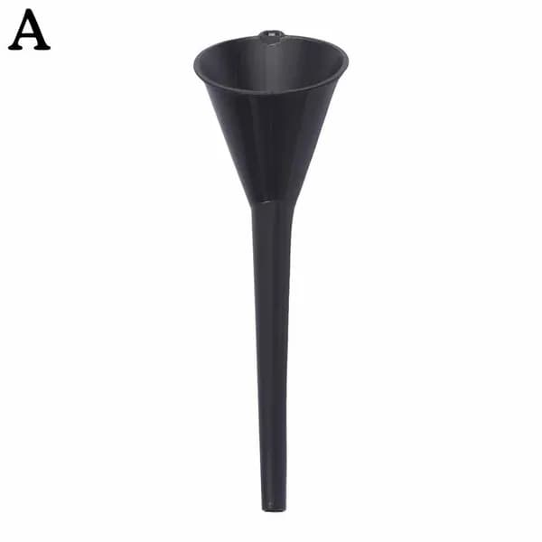 1/2/3 шт. автомобильных воронок с длинной ручкой для заправки бензином, защитой от брызг