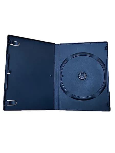 Пустая коробка для DVD-дисков, пластиковый футляр для CD-дисков, вместимость 1-2 диска.