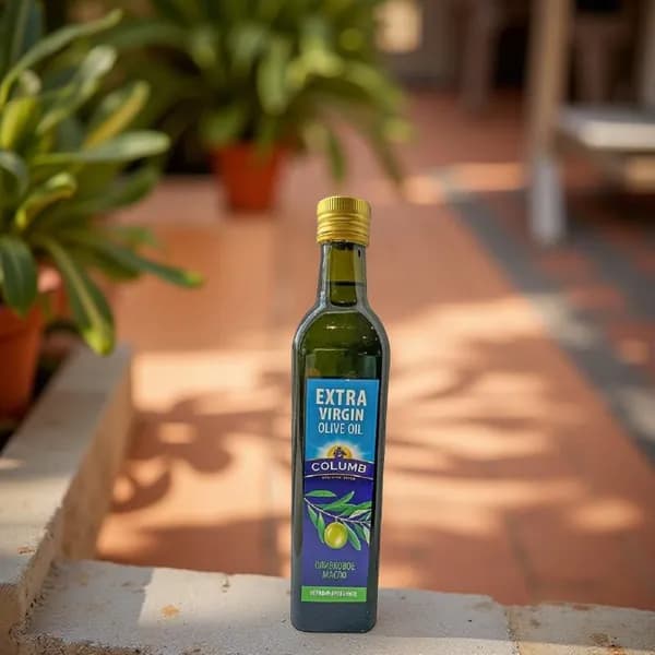 Масло оливковое нерафинированное высшего качества Extra Virgin olive oil "COLUMB" 500 мл.