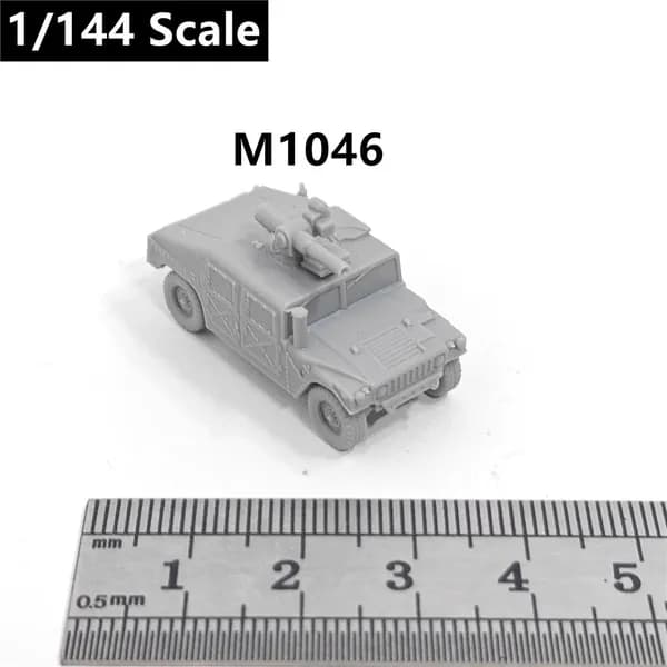 Миниатюрная модель танка в масштабе 1:144, напечатанная на 3D-принтере, из смолы, основные боевые танки армии США Второй мировой войны M4A1/M3/M26/M4A3/M1128