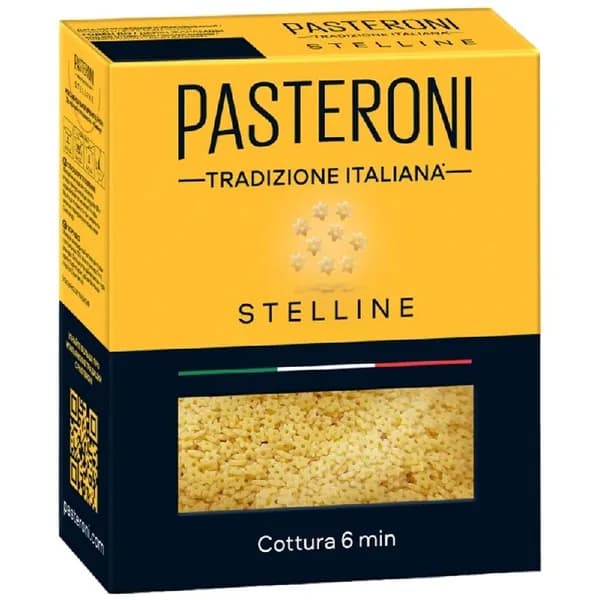 Макаронные изделия PASTERONI STELLINE / Звездочки 400г