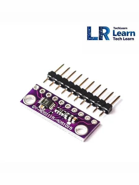 Модуль АЦП ADS1015, 12 бит, 4 канала, I2C, PGA, 2.0-5.5В, для Arduino и RPi