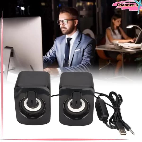 Мини динамики, USB питание, для стационарных и мобильных устройств