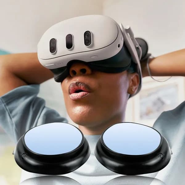 комплект защитных рамок для Oculus Quest 3, с синезащитными линзами, чехол в комплекте