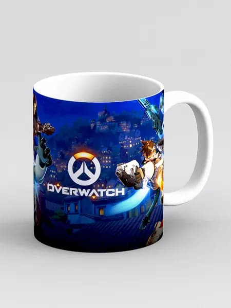 Кружка "Overwatch. Овервотч (синий)"