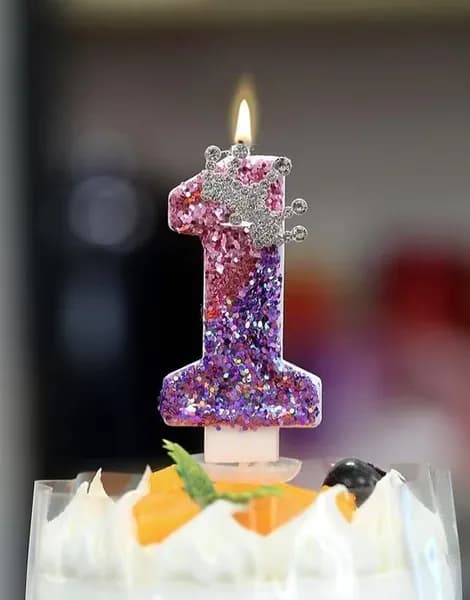 Свечи для торта, 7.5 см