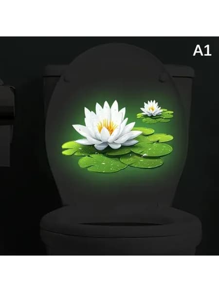 Светящаяся наклейка для туалета