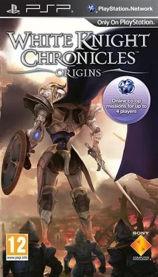 Игра White Knight Chronicles Origins PSP Диск на PS Portable