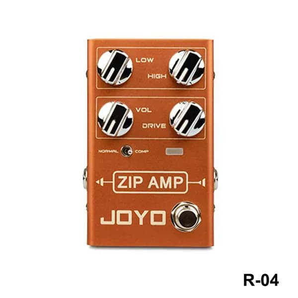 ZIP AMP Педаль гитарных эффектов Zip Amp Compression Overdrive Tone JOYO R 04