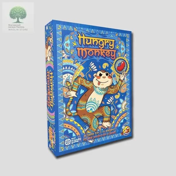 Hungry Monkey Настольная игра 2-6 игроков Смешные карточная игра