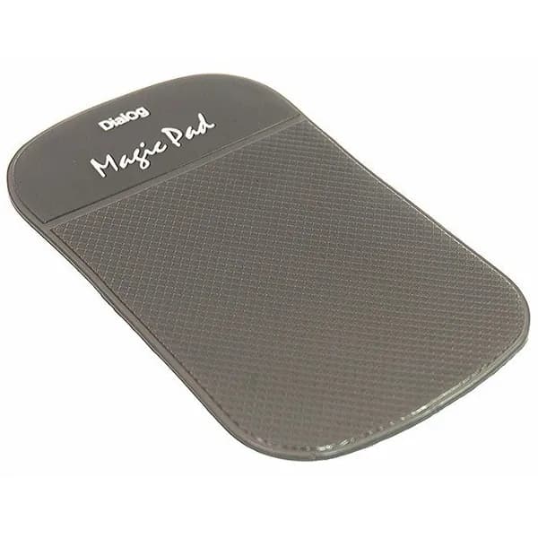 Держатель автомобильный Dialog MH-01 Magic Pad, силиконовый коврик, для мобильных устройств - серый