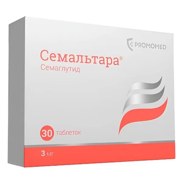 Семальтара, таблетки 3 мг, 30 шт.