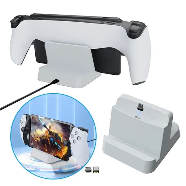 Док-станция для PS5 Portal с кабелем Type-C, быстрая зарядка консоли