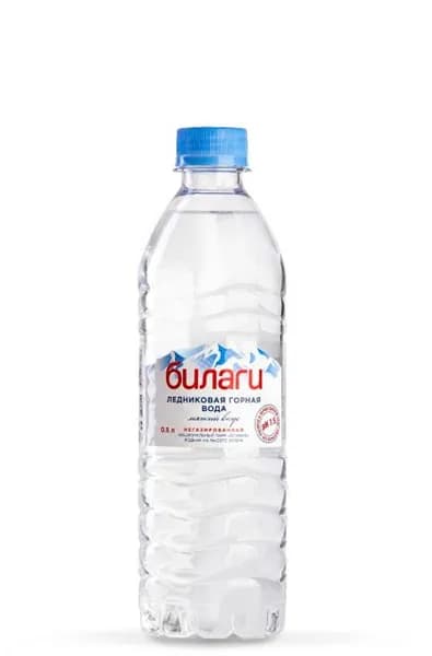 Вода питьевая Билаги, 12 шт по 0,5 л, б/г, пэт
