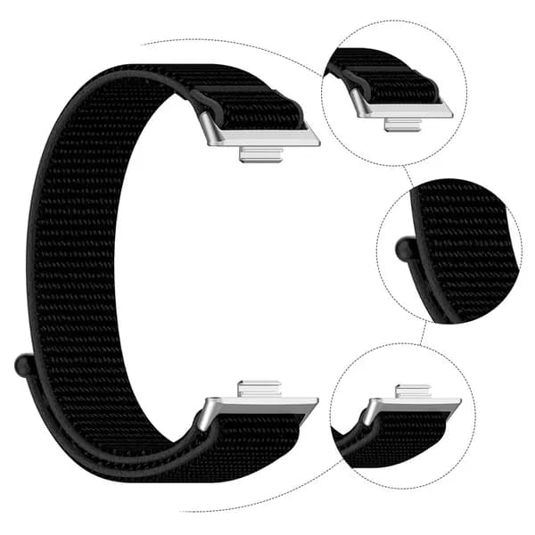 Нейлоновый ремешок для часов Huawei Watch Fit 3, регулируемый браслет