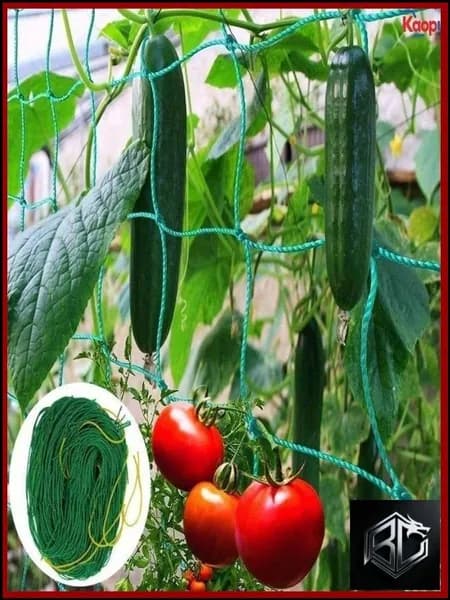 Сетка садовая шпалерная,Полиэтилен,2.7х1.8м