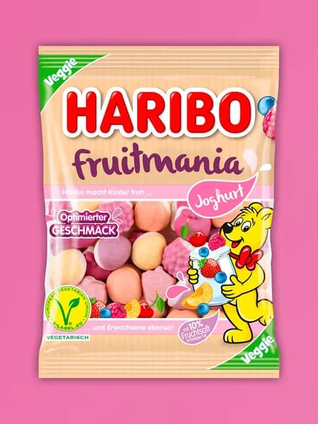 Мармелад HARIBO Fruitmania Joghurt (Фрутмания) 160г Германия
