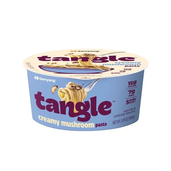 Tangle Samyang Лапша быстрого приготовления со сливочным соусом и грибами, (Big Bowl) 105 г.