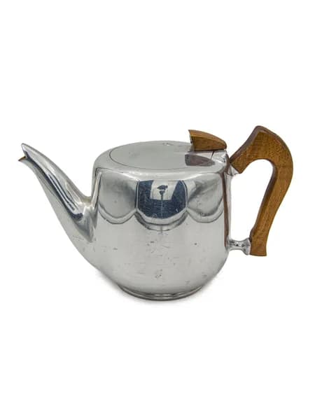 Чайник, 1900 - 1920 годы, Англия; пьютер; 0.85 л.