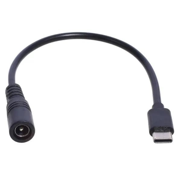 Кабель DC 5,5x2,1 мама на папа типа C 5521 Разъем питания Разъемный адаптер USB-конвертер типа C