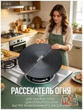 Рассекатель огня для газовой плиты