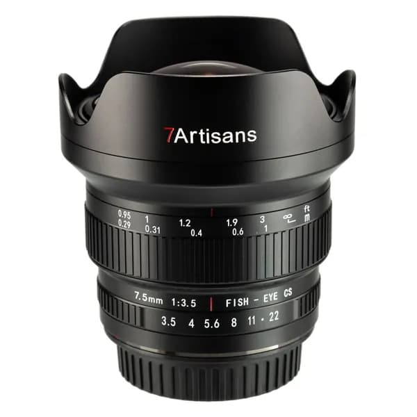 Объектив 7artisans MF 7.5mm F3.5 Canon EF Mount