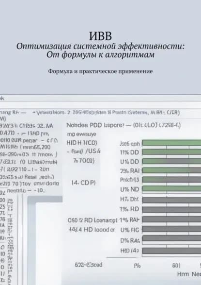 Оптимизация системной эффективности: От формулы к алгоритмам. Формула и практическое применение | ИВВ | Электронная книга