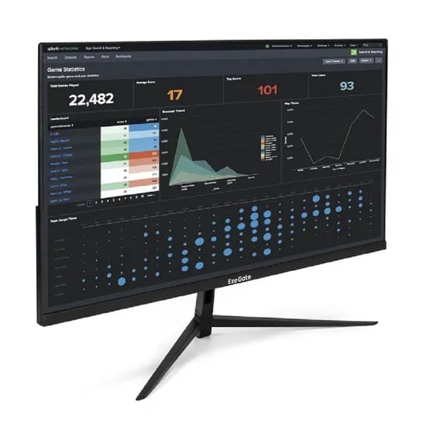 ExeGate 27" Монитор EP2707TA (EX295529RUS), IPS, 1920x1080, 75 Гц, черный