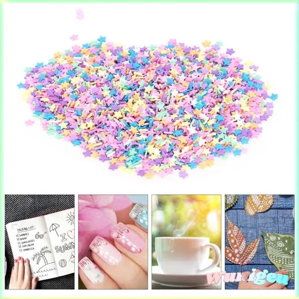 Глина для DIY, яркие цвета, для декоративных работ и маникюра