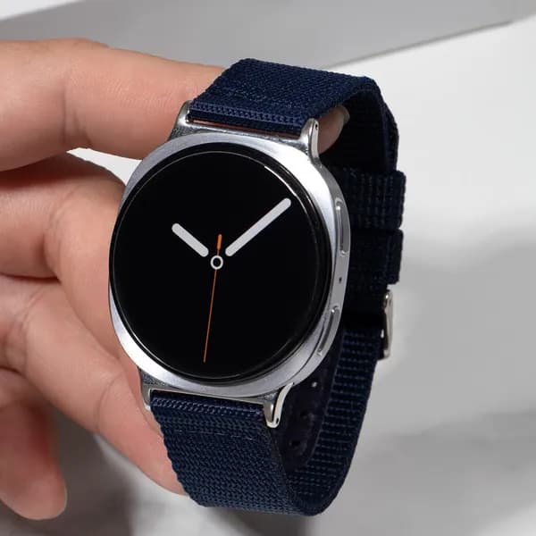 нейлон холщевый ремешок для Samsung Watch 8 40 мм 44 мм, дышащий спортивный ремешок для Samsung Watch 8 Classic 46 мм, Аксессуары для часов