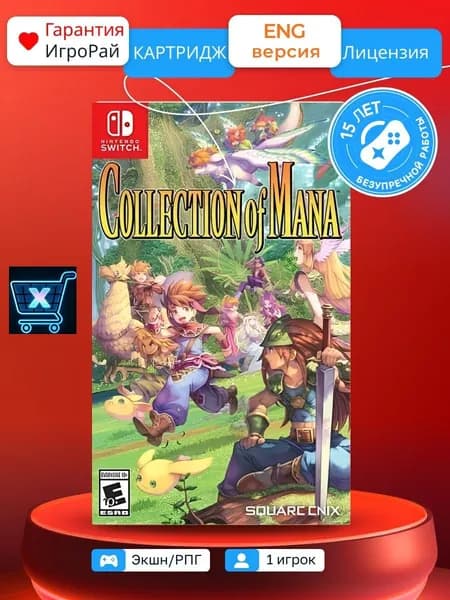 Игра Collection of Mana (Nintendo Switch, Английская версия)