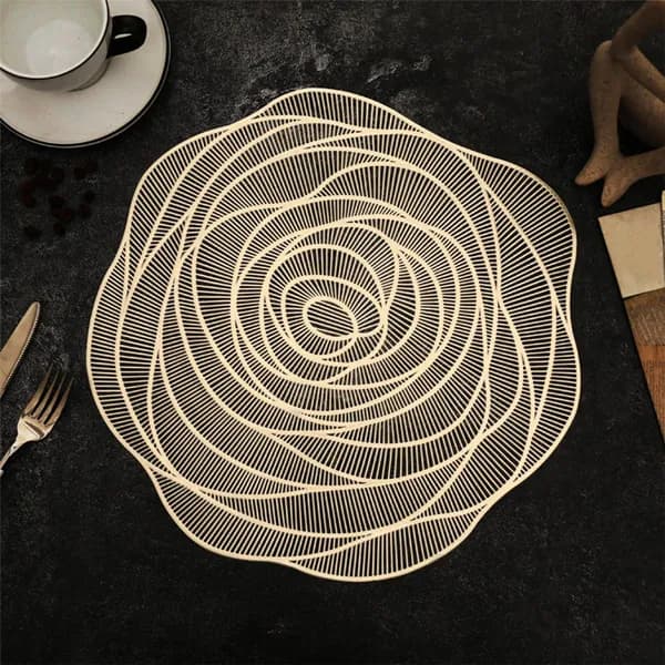 deneman Салфетка сервировочная Пластик 38x38см, 1шт.