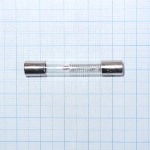 Предохранитель 6x40mm, 0,8A, 5,0kV, стекло.