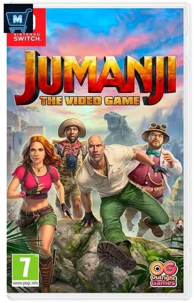 Игра Nintendo Switch: Джуманджи: Игра (Jumanji) (Картридж) (Nintendo Switch, Русские субтитры)